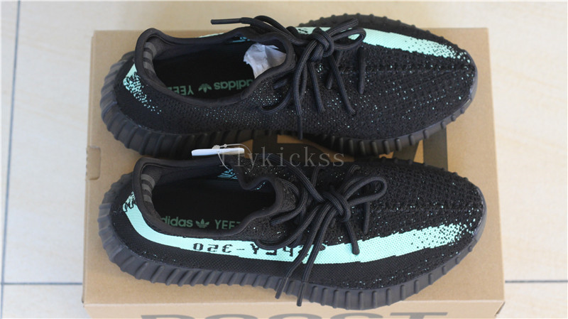 Adidas Yeezy Boost 350 V2 Black Tiffany Blue